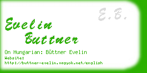 evelin buttner business card